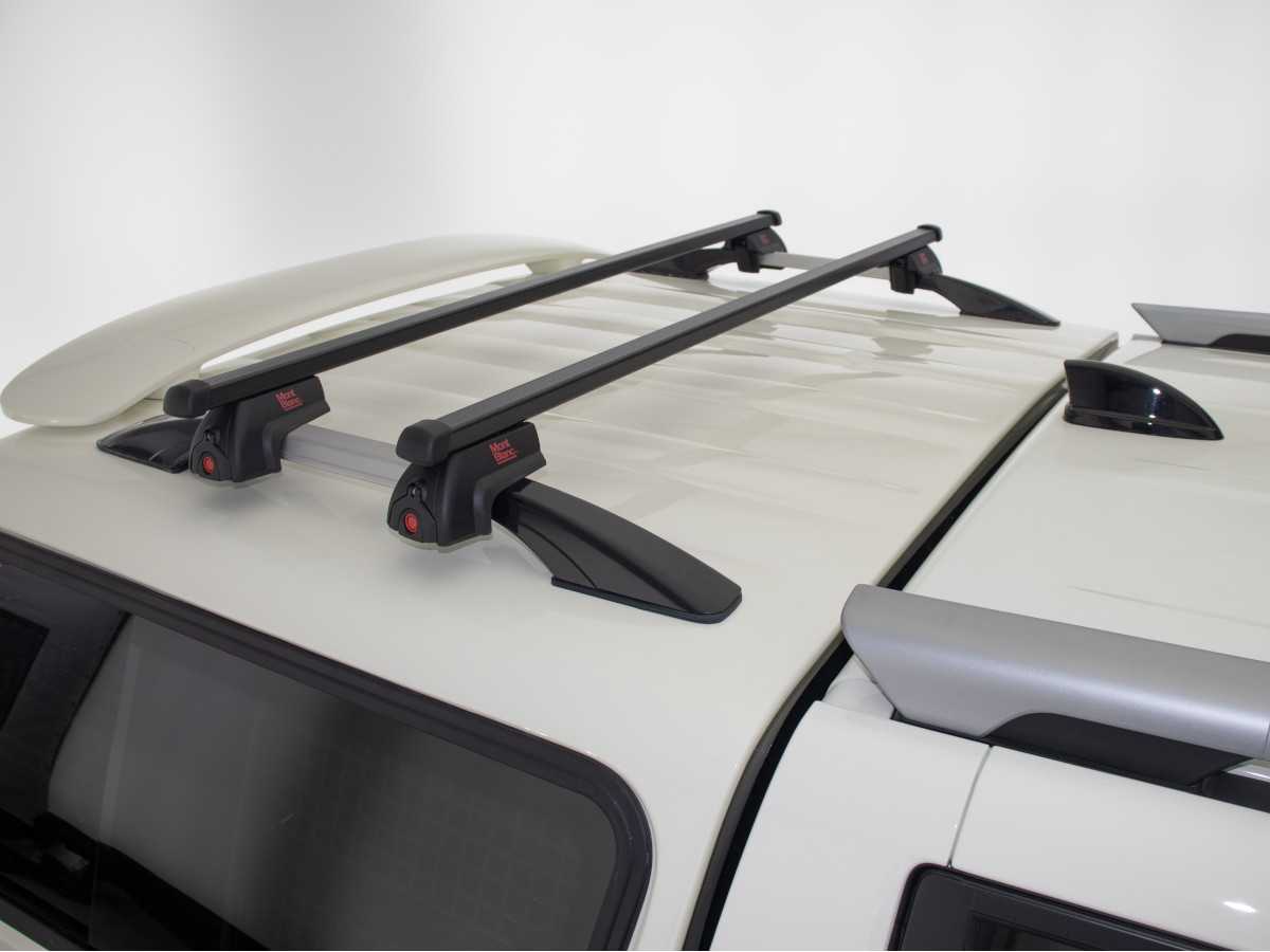Ssangyong/KGM Musso MK2 (19-ON) Pair of fully assembled steel roof bars